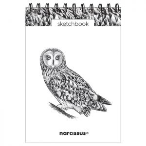Kołoszkicownik Narcissus A5/60/120g Sowa